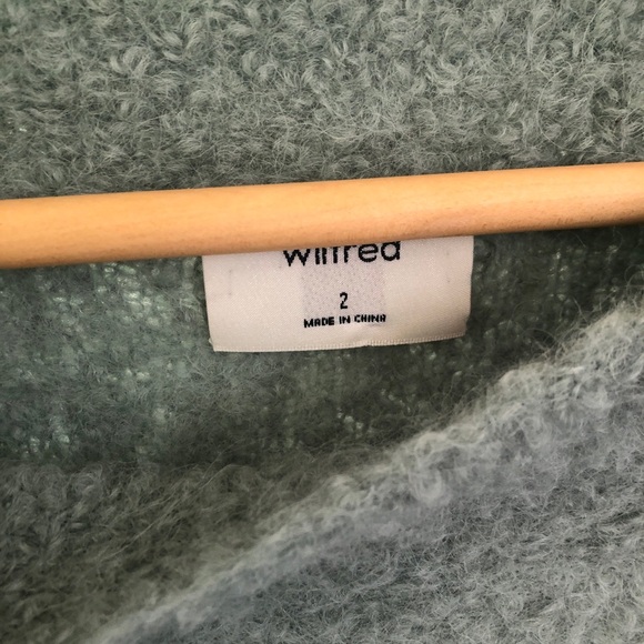 Aritzia Wilfred Seissan Oversize Alpaca Sweater Sz 2 - Picture 6 of 9